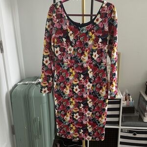 Betsey Johnson Multicolor Floral Dress